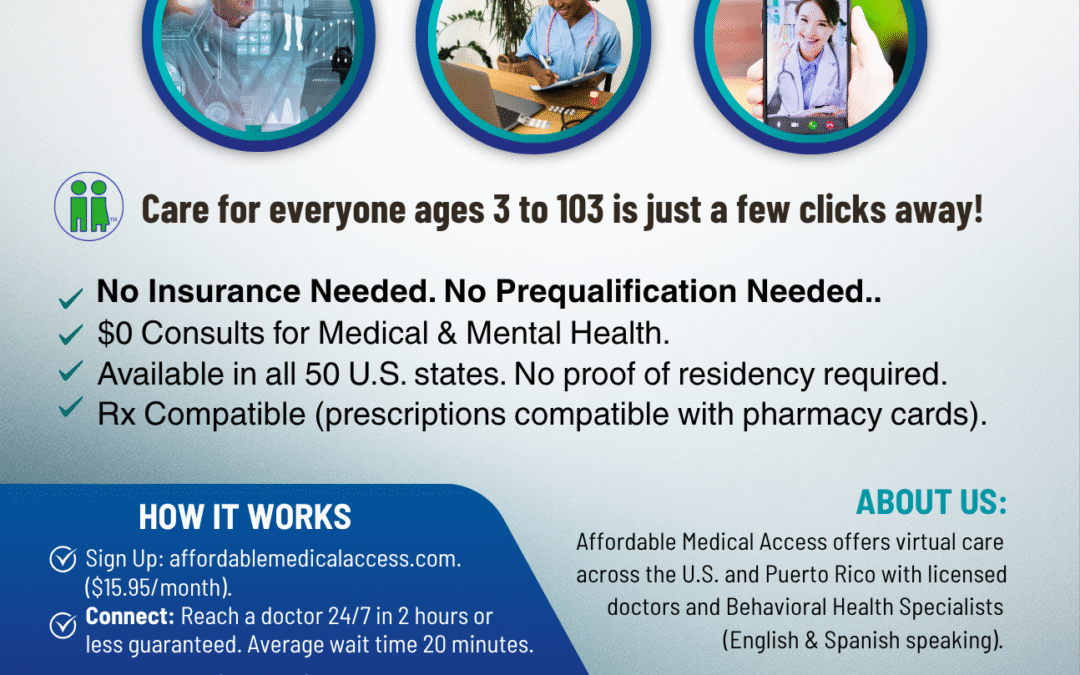 Affordable Healthcare Solved: Introducing Comprehensive, No-Copay Medical Access for Single Parents