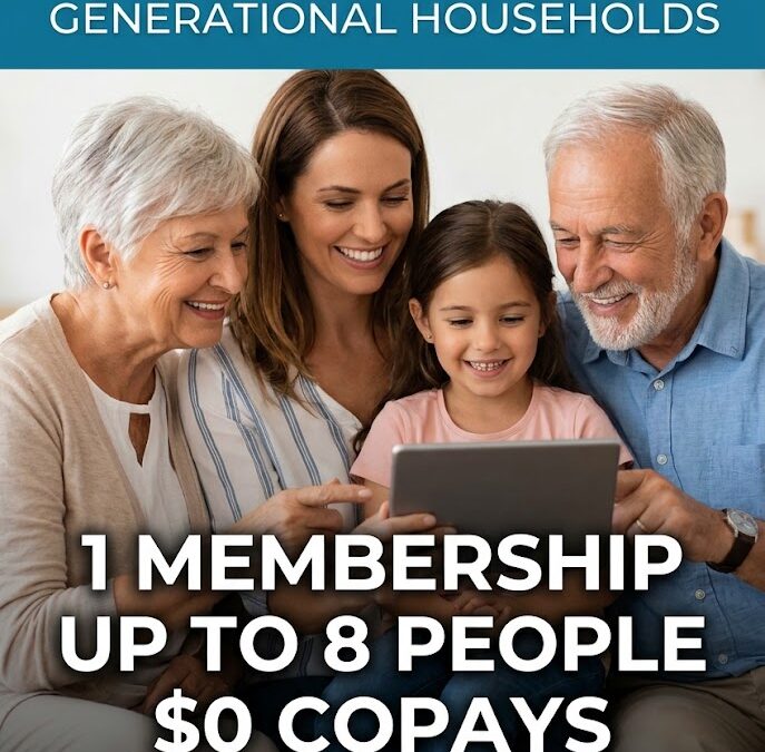 One Membership, Three Generations: Healthcare for Multi-Generational Households